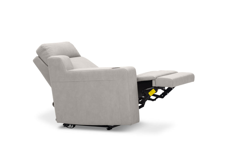 LEANDRO LHF ARM CHAIR WITH DUAL MOTOR RECLINER LIGHT GREY