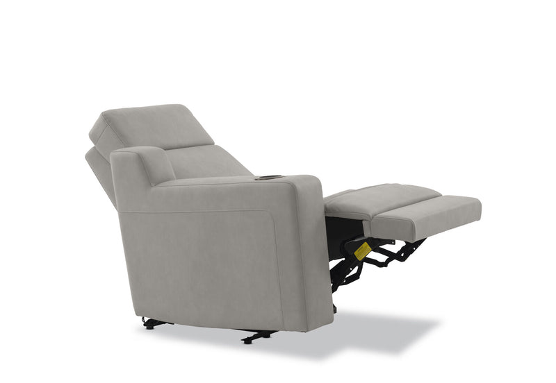 LEANDRO LHF ARM CHAIR WITH SINGLE MOTOR RECLINER LIGHT GREY