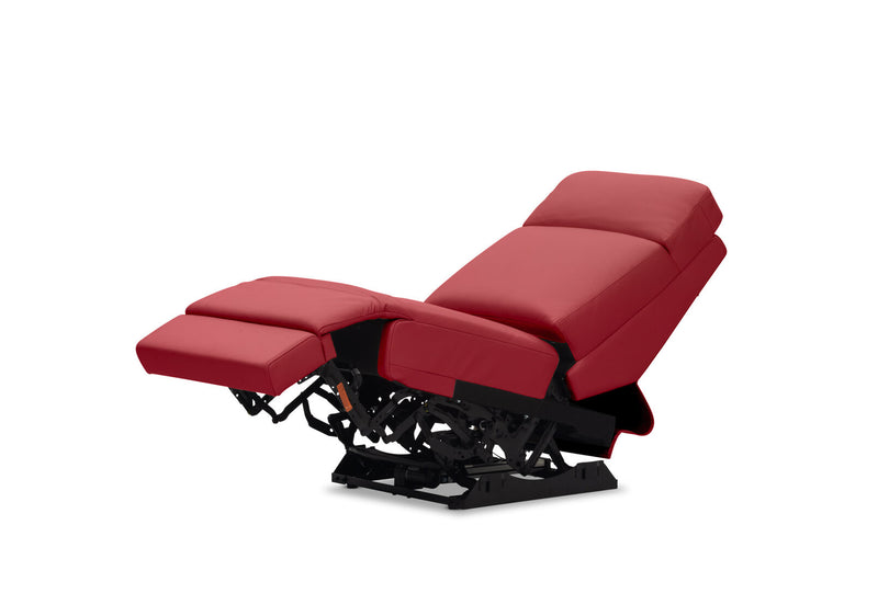RYKER ARMLESS CHAIR WITH SINGLE MOTOR RECLINER RED