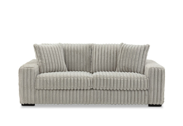 SACHA FABRIC 2.5 SEATER SOFA LIGHT GREY