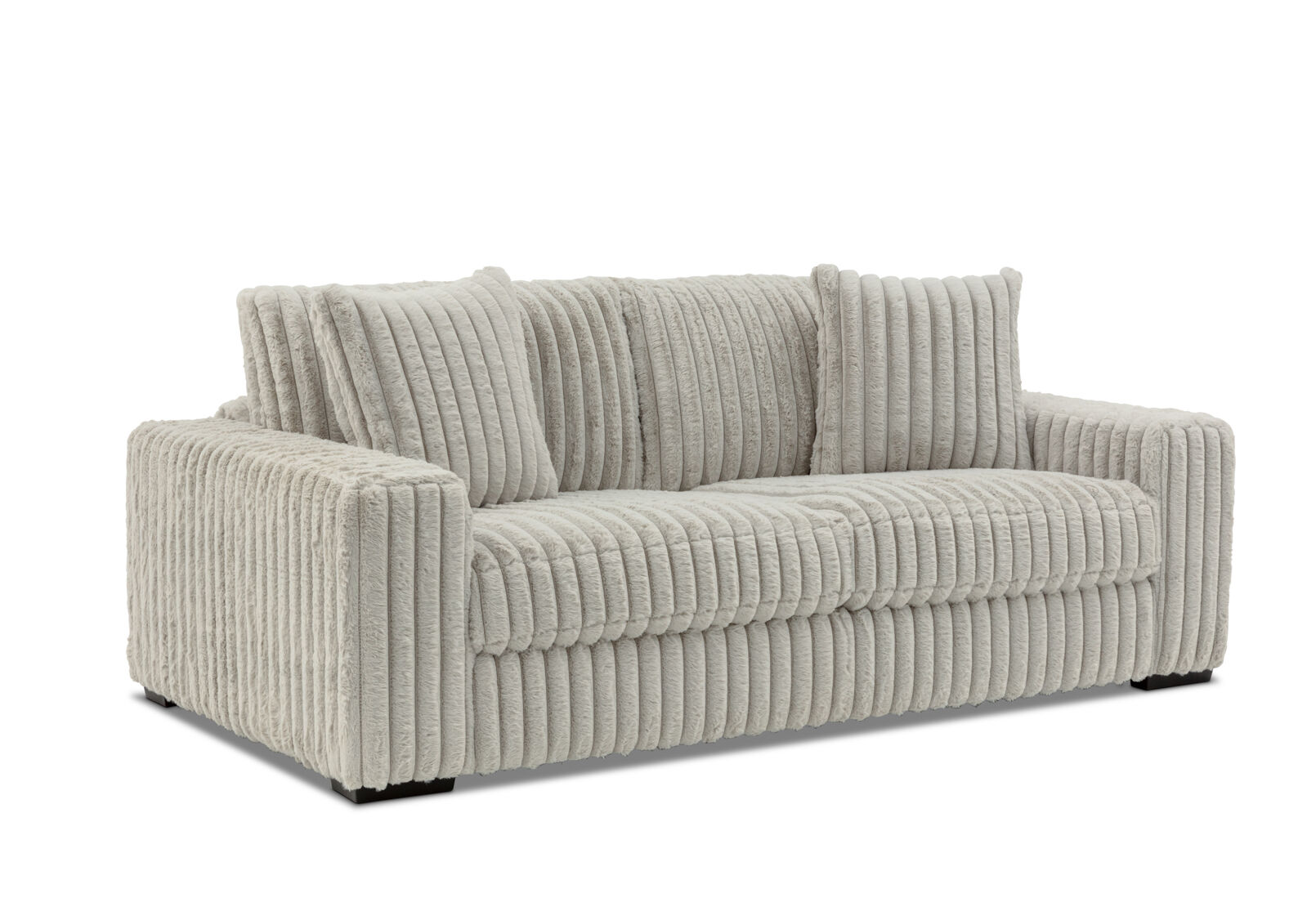 SACHA FABRIC 2.5 SEATER SOFA LIGHT GREY