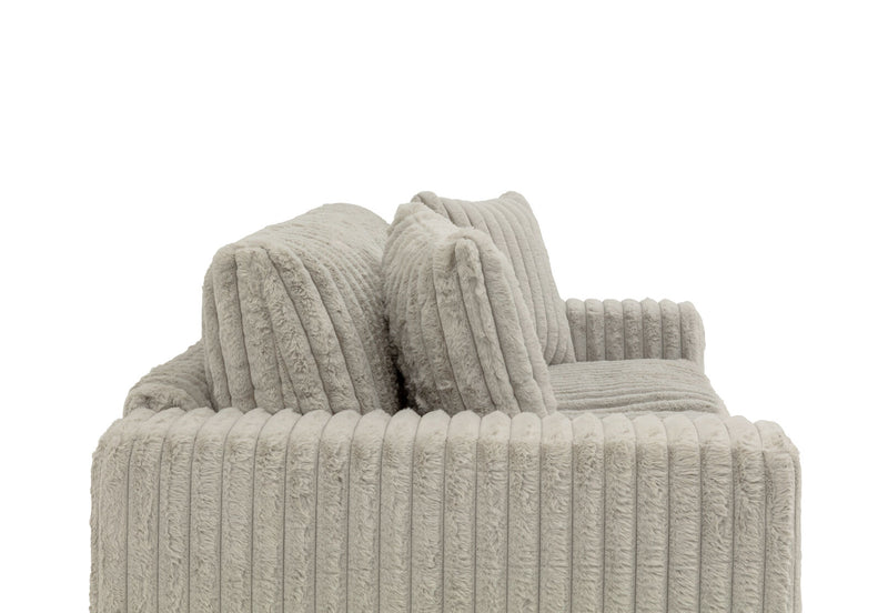 SACHA FABRIC 2.5 SEATER SOFA LIGHT GREY