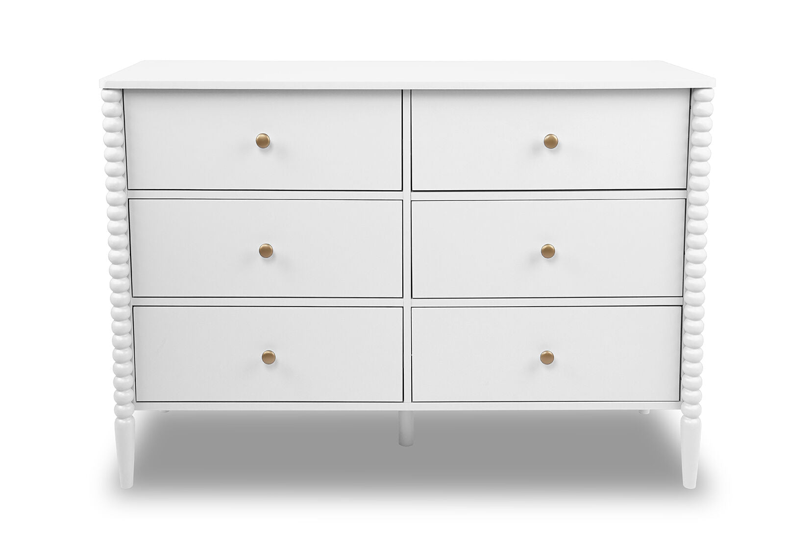 PORDENONE 6 DRAWER DRESSER WHITE