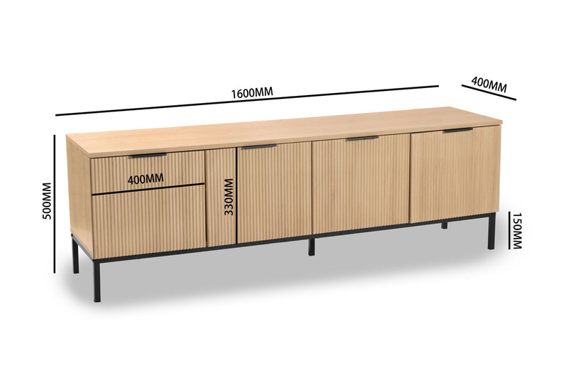 NORMAN ENTERTAINMENT UNIT NATURAL