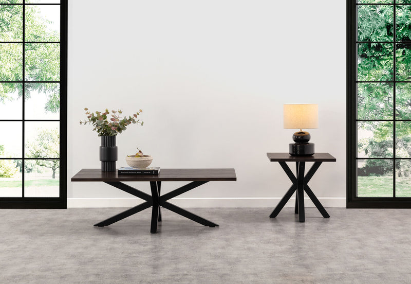 ALDERGROVE COFFEE TABLE 	DARK WALNUT