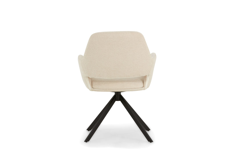LORCAN DINING CHAIR 	CREAM