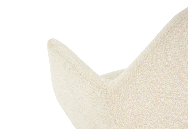 LORCAN DINING CHAIR 	CREAM