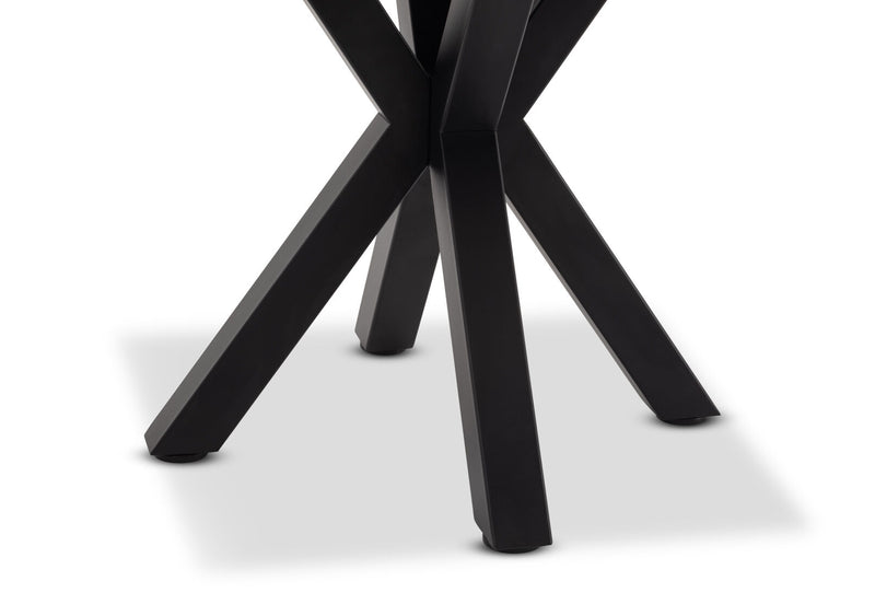 ALDERGROVE LAMP TABLE DARK WALNUT