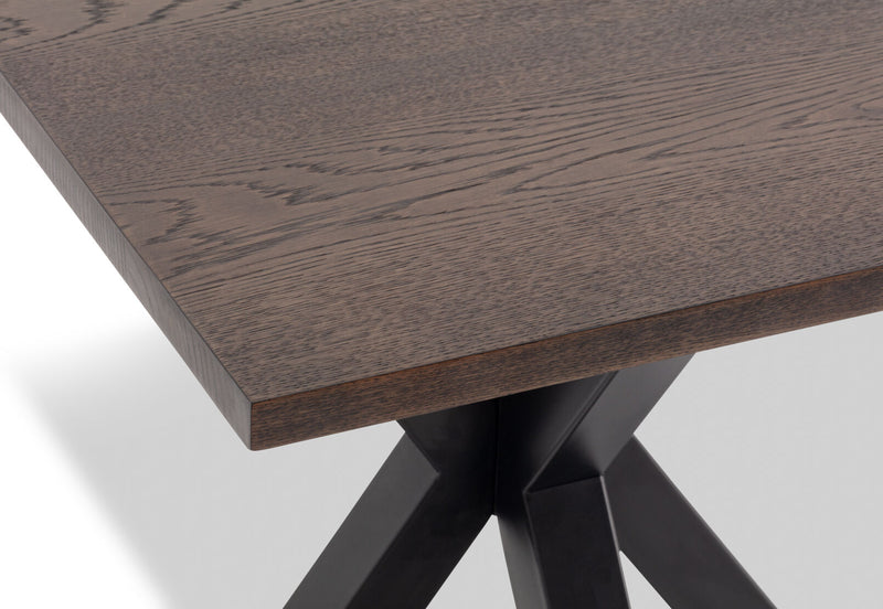 ALDERGROVE LAMP TABLE DARK WALNUT