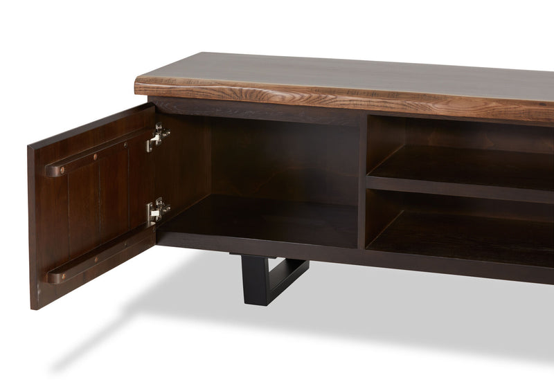NERO ENTERTAINMENT UNIT DARK WALNUT