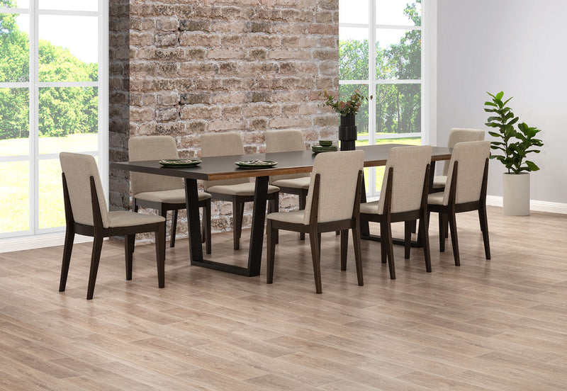 NERO 2700 D/TABLE DARK WALNUT