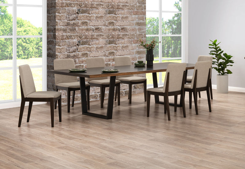 NERO 2700 D/TABLE DARK WALNUT