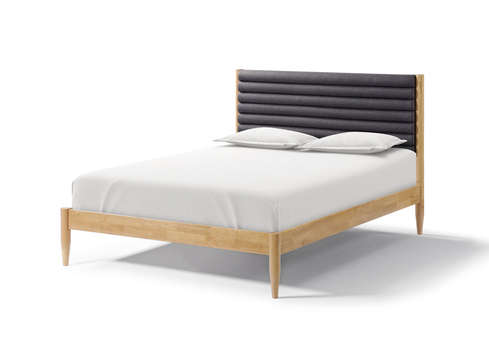 SOSA QUEEN BED DARK GREY