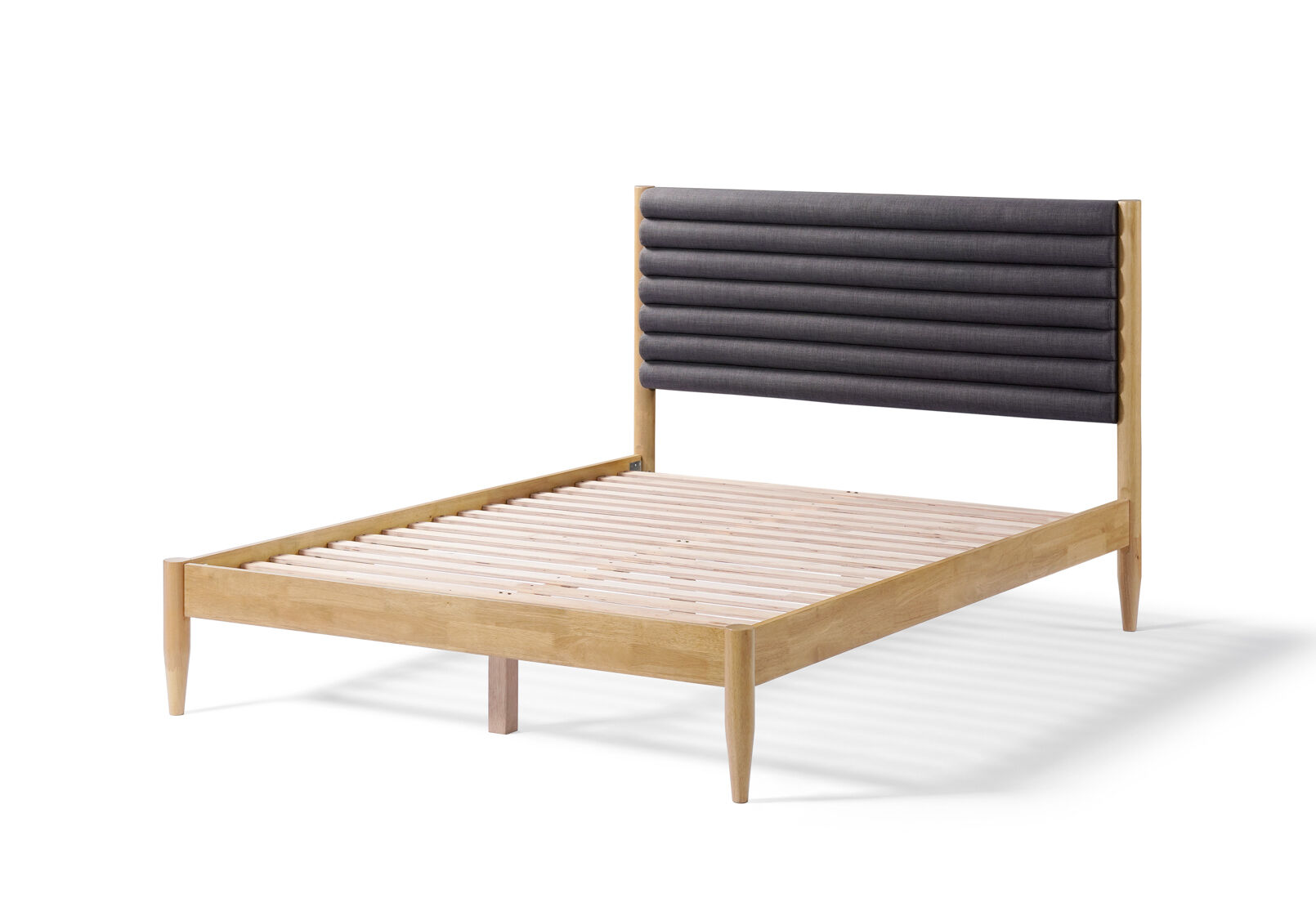 SOSA QUEEN BED DARK GREY