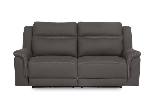 WOLFGANG FABRIC 2.5 SEATER ELECTRIC RECLINER STEEL