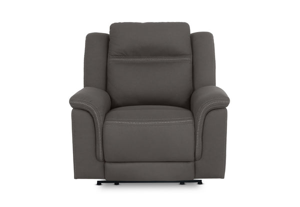 WOLFGANG FABRIC ELECTRIC RECLINER STEEL