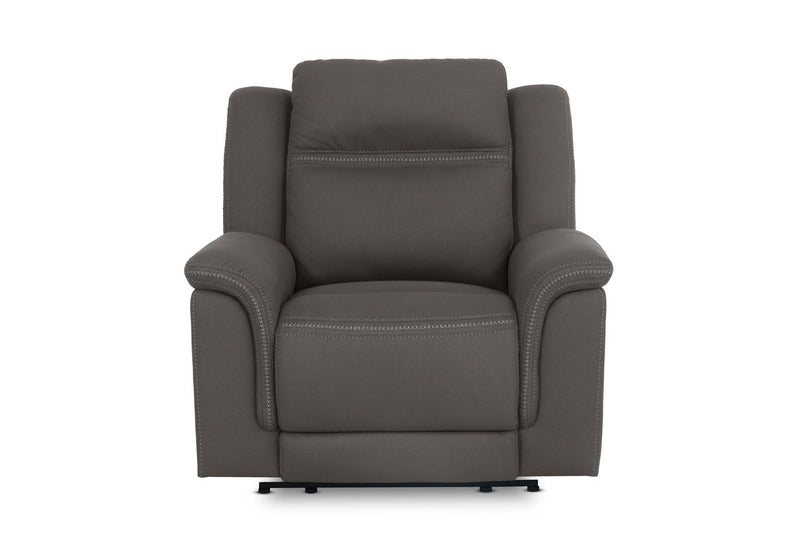WOLFGANG FABRIC ELECTRIC RECLINER STEEL