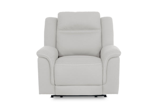 WOLFGANG FABRIC ELECTRIC RECLINER LIGHT GREY