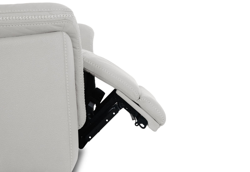 WOLFGANG FABRIC ELECTRIC RECLINER LIGHT GREY
