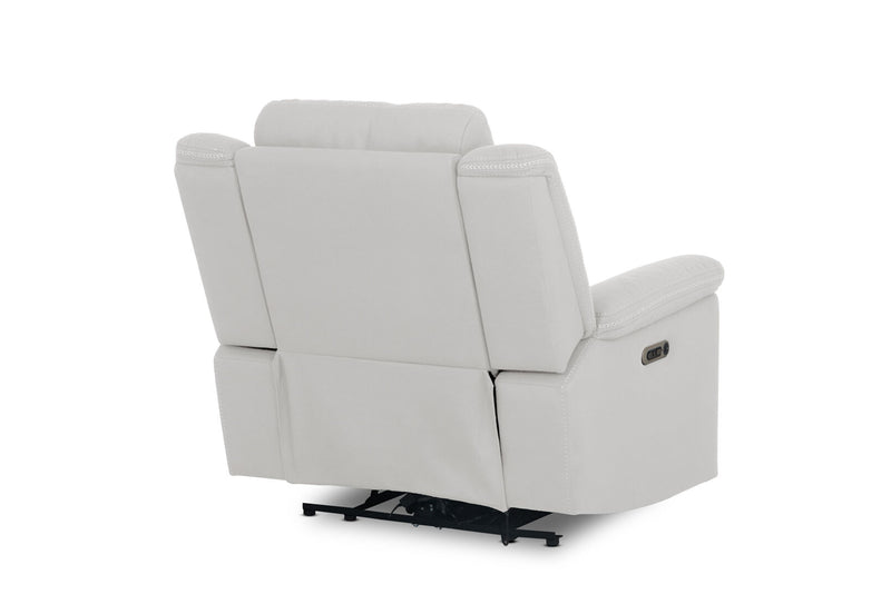WOLFGANG FABRIC ELECTRIC RECLINER LIGHT GREY