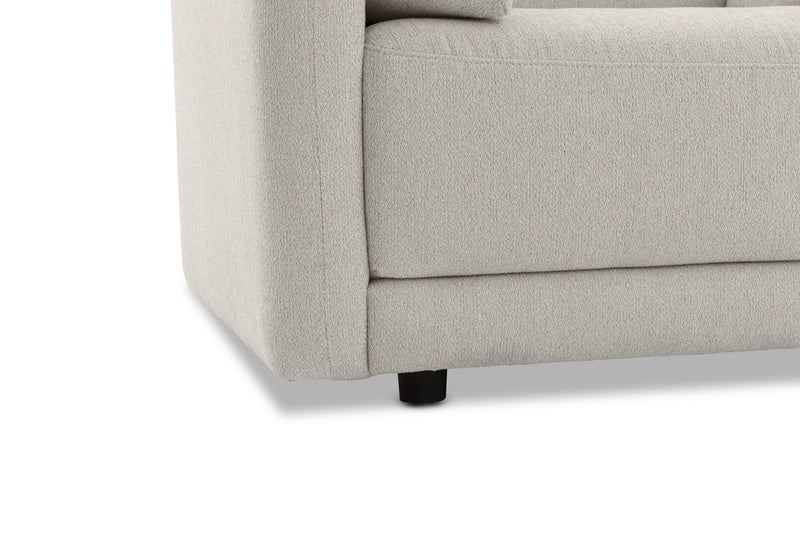 VARLEY FABRIC ACCENT CHAIR LIGHT GREY