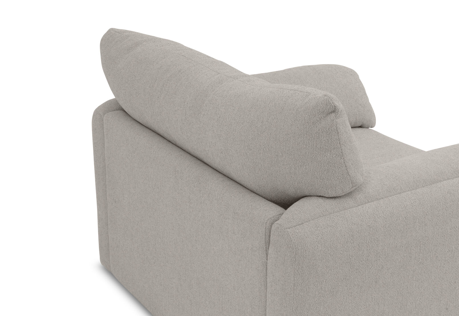 VARLEY FABRIC ACCENT CHAIR LIGHT GREY