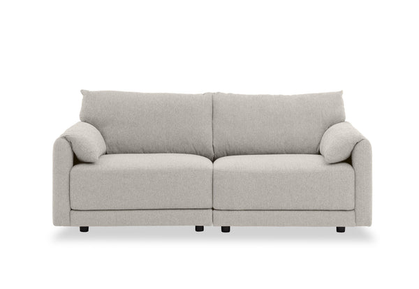 VARLEY FABRIC 2.5 SEATER SOFA LIGHT GREY