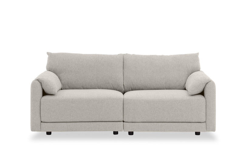 VARLEY FABRIC 2.5 SEATER SOFA LIGHT GREY