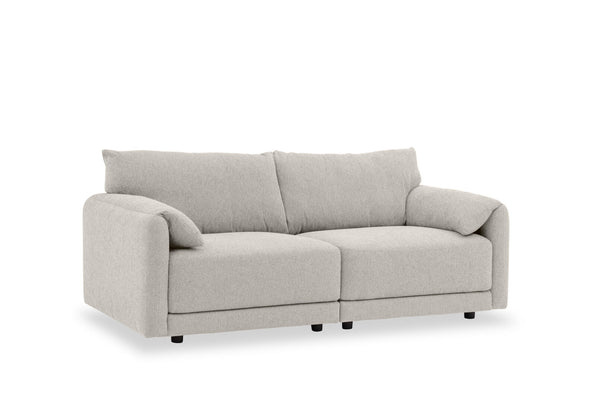 VARLEY FABRIC 2.5 SEATER SOFA LIGHT GREY