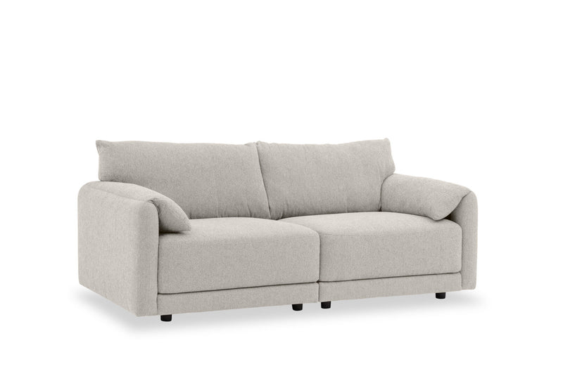 VARLEY FABRIC 2.5 SEATER SOFA LIGHT GREY