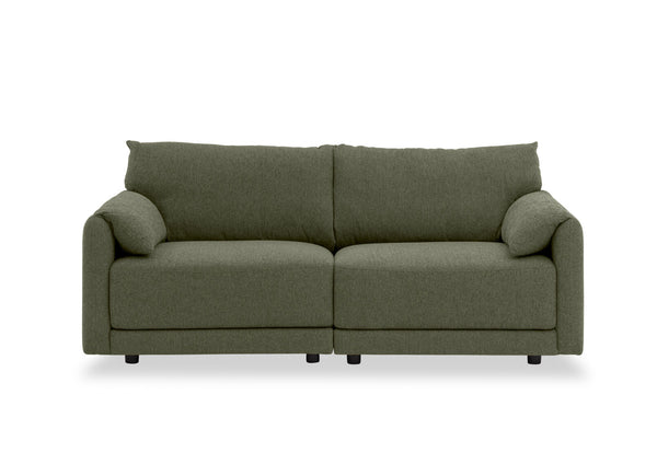 VARLEY FABRIC 2.5 SEATER SOFA GREEN