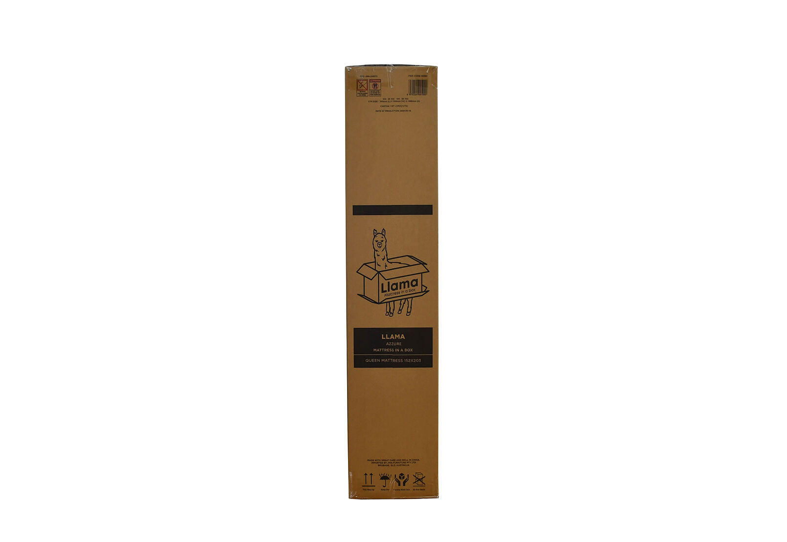 LLAMA AZZURE DOUBLE MATTRESS WHITE