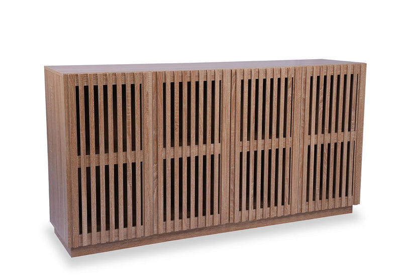 RILEY 4 DOOR BUFFET NATURAL