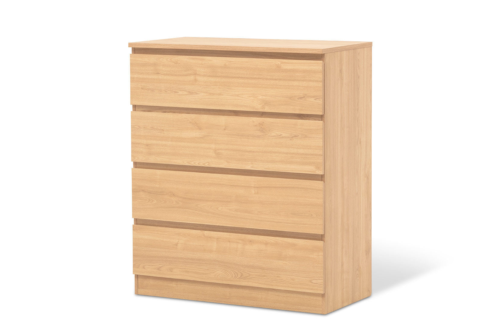 HOWARD 4 DRAWER WIDE TALL CHEST HONEY