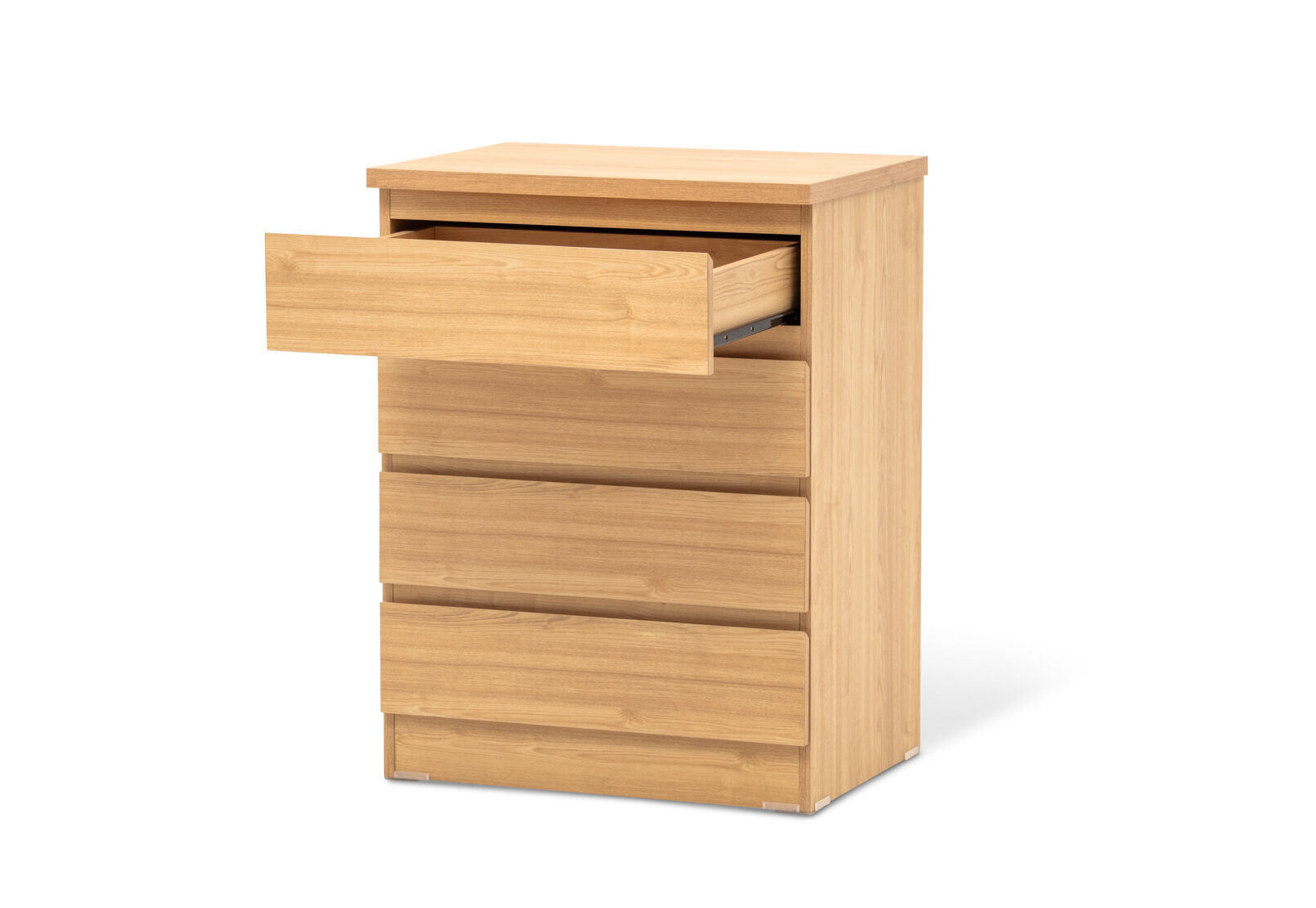 HOWARD 4 DRAWER NARROW TALL CHEST HONEY