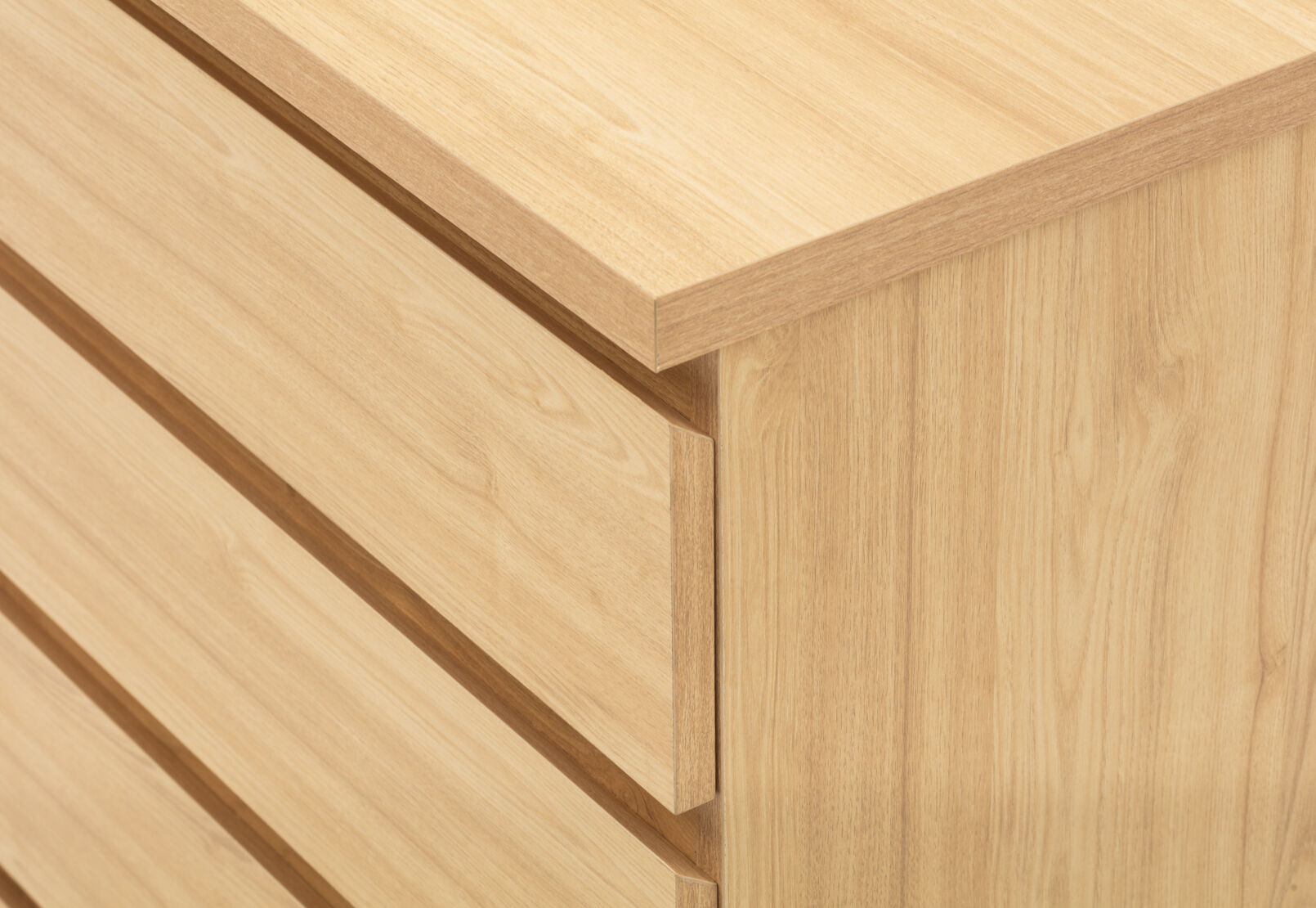 HOWARD 4 DRAWER NARROW TALL CHEST HONEY