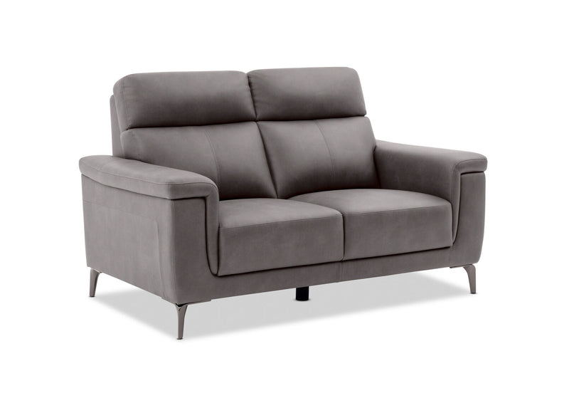CAPEL FABRIC 2 SEATER SOFA CHARCOAL