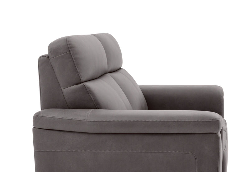 CAPEL FABRIC 2 SEATER SOFA CHARCOAL