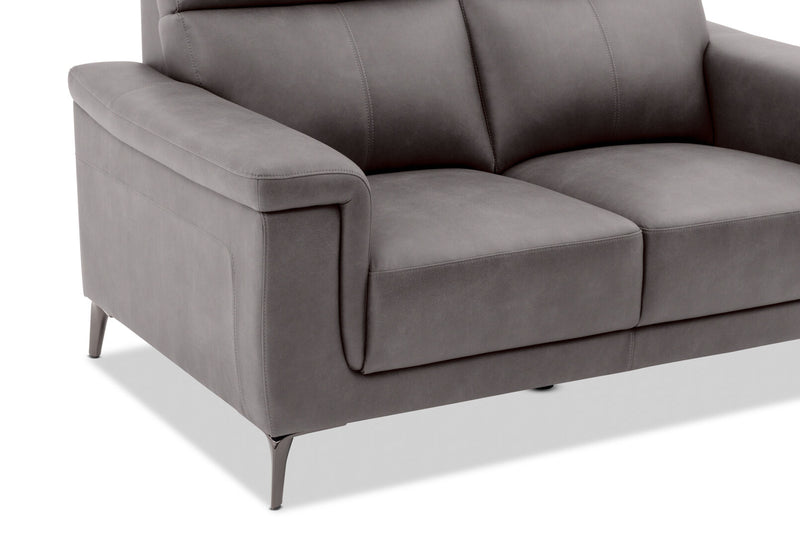CAPEL FABRIC 2 SEATER SOFA CHARCOAL