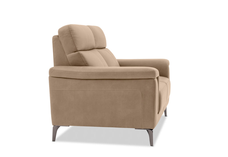 CAPEL FABRIC 2 SEATER SOFA STONE