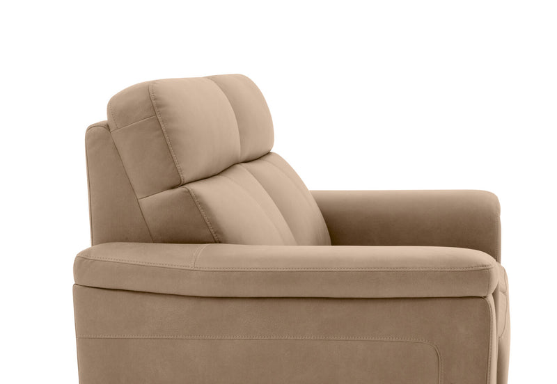 CAPEL FABRIC 2 SEATER SOFA STONE