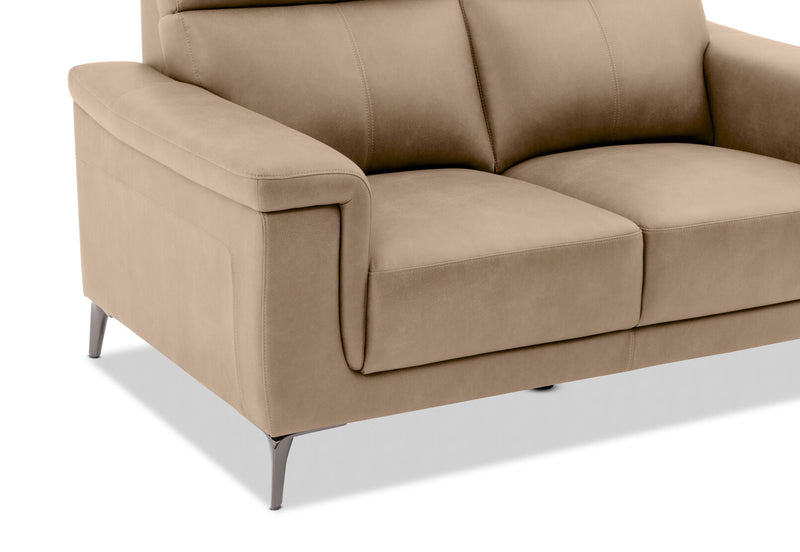 CAPEL FABRIC 2 SEATER SOFA STONE