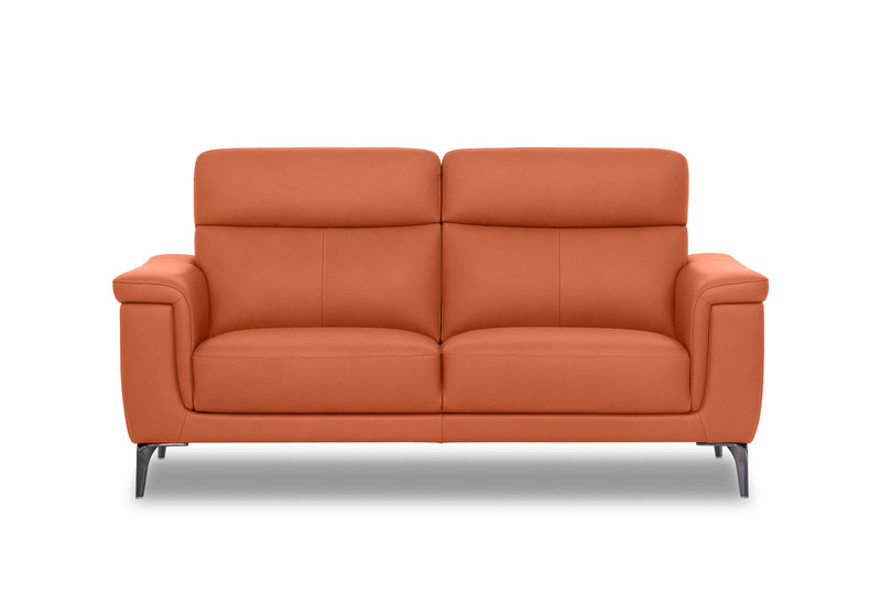 CAPEL LEATHER 2 SEATER SOFA 	MID TAN