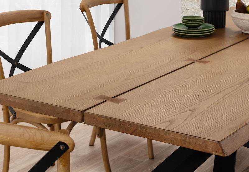 EVENDALE 2200 DINING TABLE NATURAL