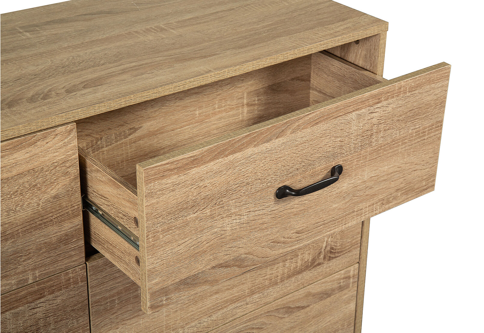 NIVA 6 DRAWER DRESSER OAK