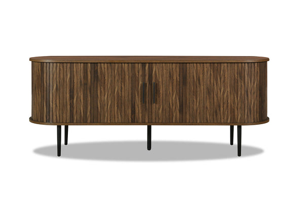 SOTO 2 DOOR ENTERTAINMENT UNIT WALNUT