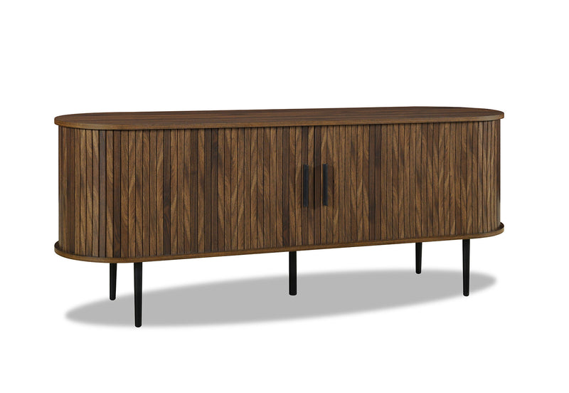 SOTO 2 DOOR ENTERTAINMENT UNIT WALNUT