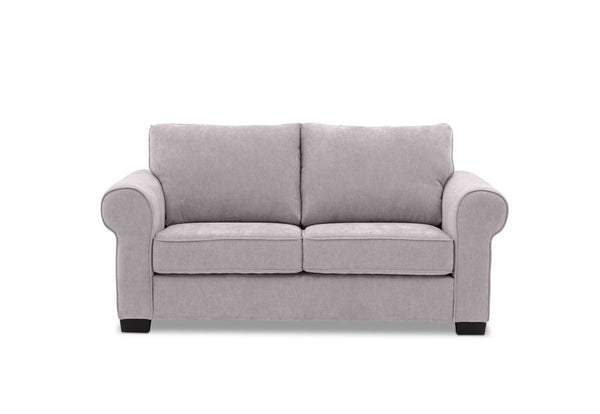 ALLI FABRIC 2 SEATER SOFA LIGHT GREY