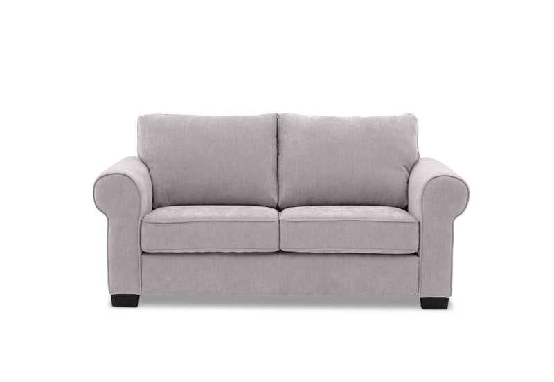 ALLI FABRIC 2 SEATER SOFA LIGHT GREY