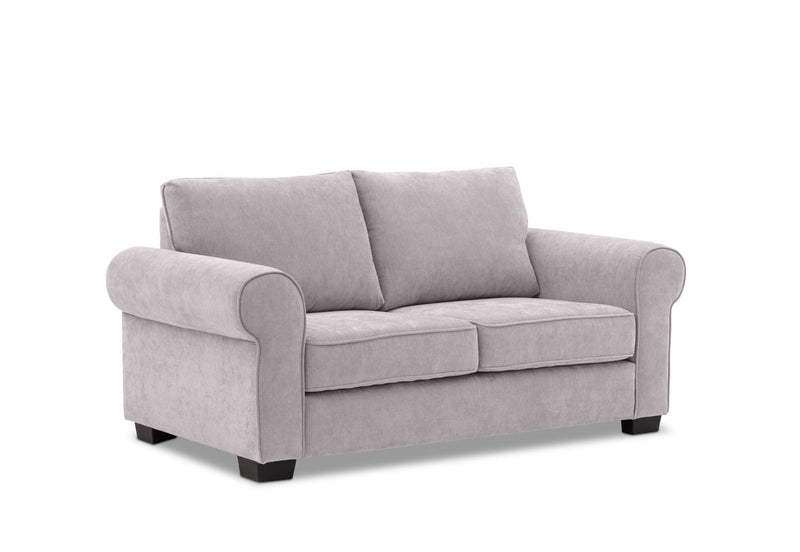 ALLI FABRIC 2 SEATER SOFA LIGHT GREY